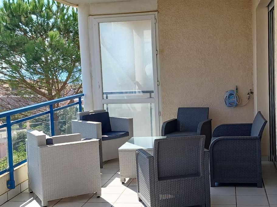 Plain-Pied, Terrasse, Piscine, Pleine Vue Mer, Plage A 6' A Pied, Parking, Wifi 弗勒里 外观 照片