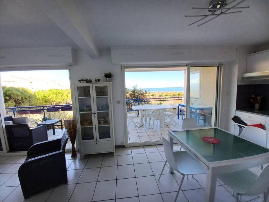 Plain-Pied, Terrasse, Piscine, Pleine Vue Mer, Plage A 6' A Pied, Parking, Wifi 弗勒里 外观 照片