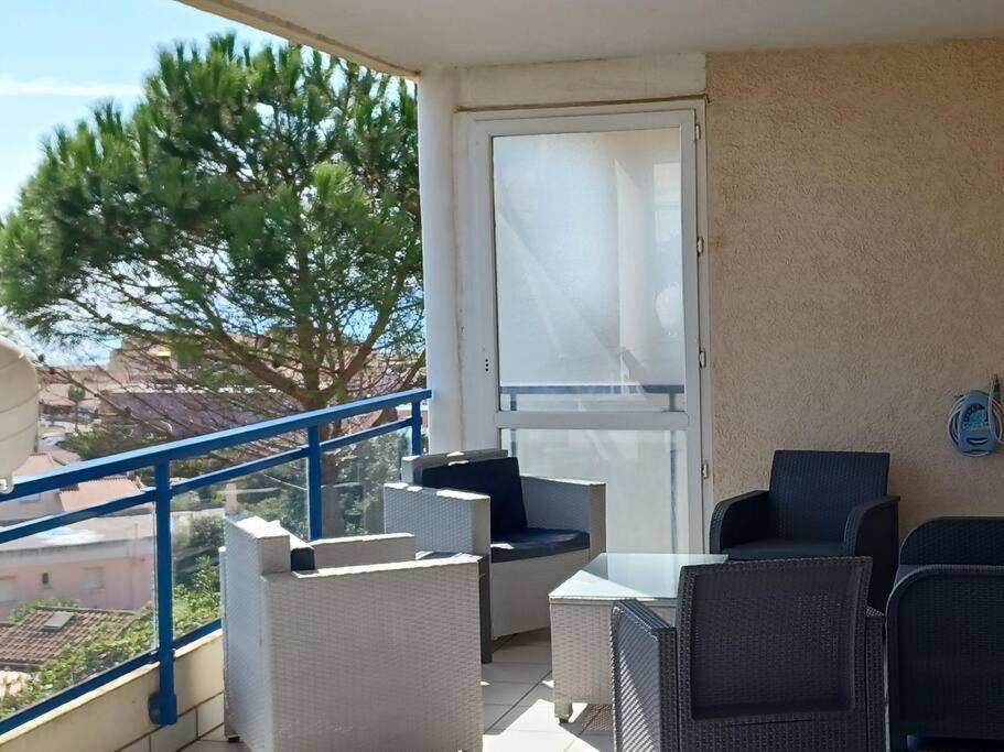 Plain-Pied, Terrasse, Piscine, Pleine Vue Mer, Plage A 6' A Pied, Parking, Wifi 弗勒里 外观 照片