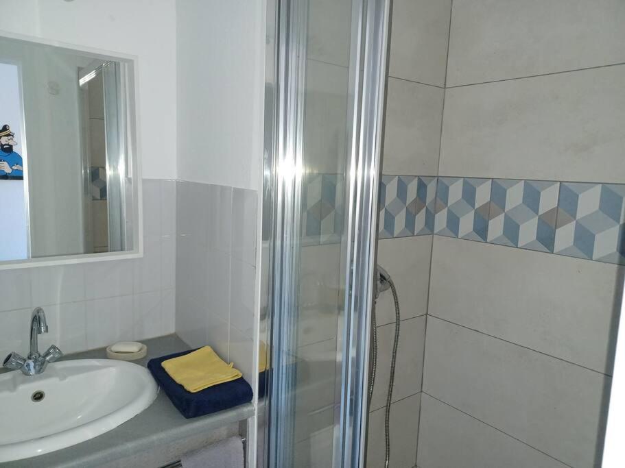Plain-Pied, Terrasse, Piscine, Pleine Vue Mer, Plage A 6' A Pied, Parking, Wifi 弗勒里 外观 照片
