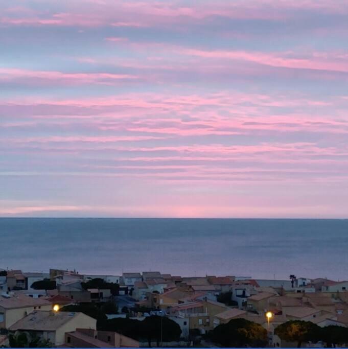 Plain-Pied, Terrasse, Piscine, Pleine Vue Mer, Plage A 6' A Pied, Parking, Wifi 弗勒里 外观 照片