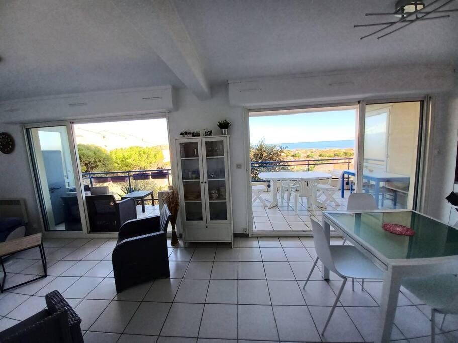 Plain-Pied, Terrasse, Piscine, Pleine Vue Mer, Plage A 6' A Pied, Parking, Wifi 弗勒里 外观 照片