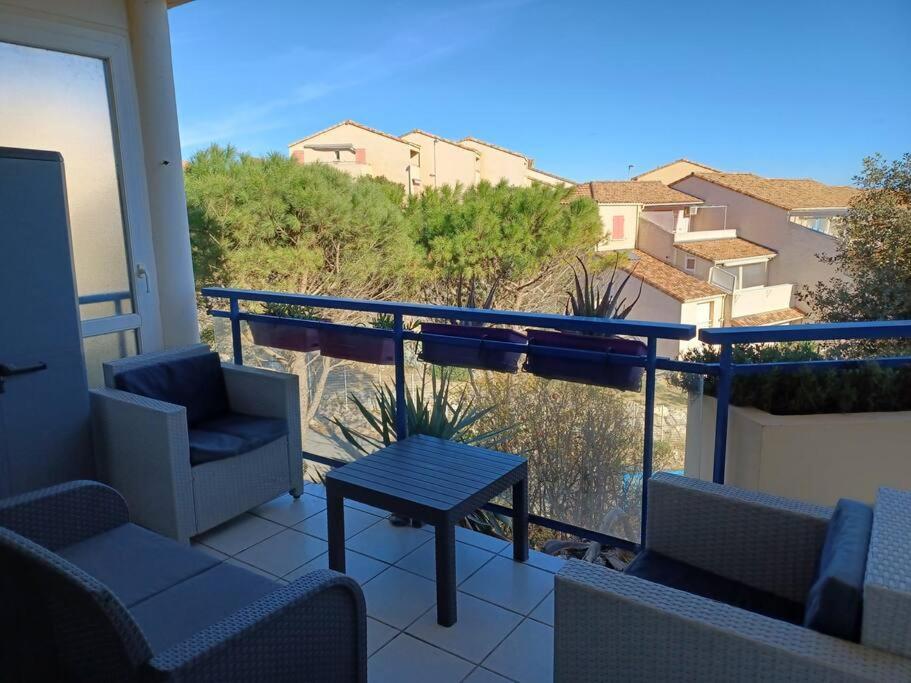 Plain-Pied, Terrasse, Piscine, Pleine Vue Mer, Plage A 6' A Pied, Parking, Wifi 弗勒里 外观 照片