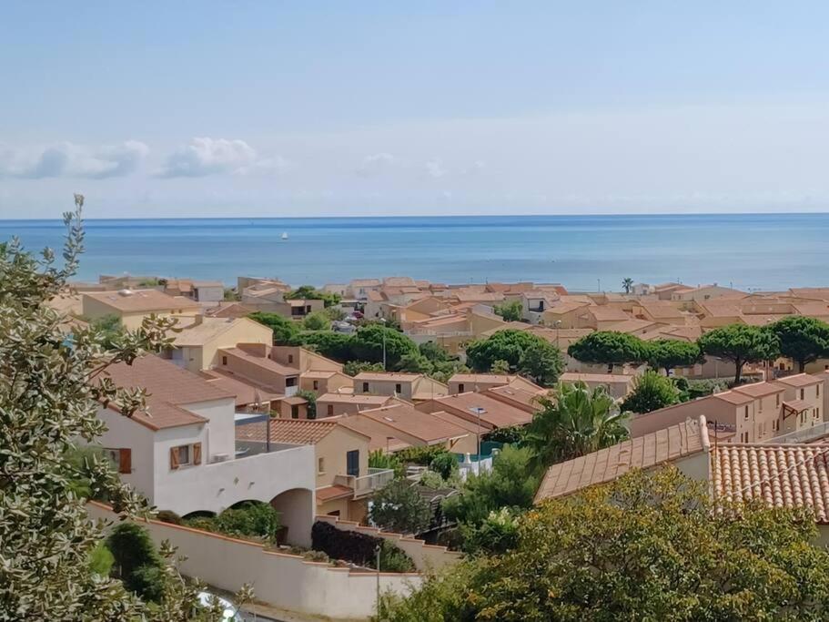 Plain-Pied, Terrasse, Piscine, Pleine Vue Mer, Plage A 6' A Pied, Parking, Wifi 弗勒里 外观 照片