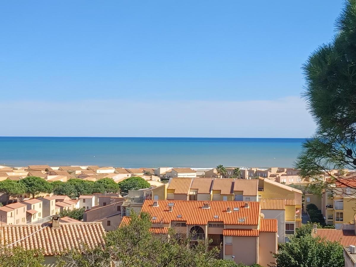 Plain-Pied, Terrasse, Piscine, Pleine Vue Mer, Plage A 6' A Pied, Parking, Wifi 弗勒里 外观 照片