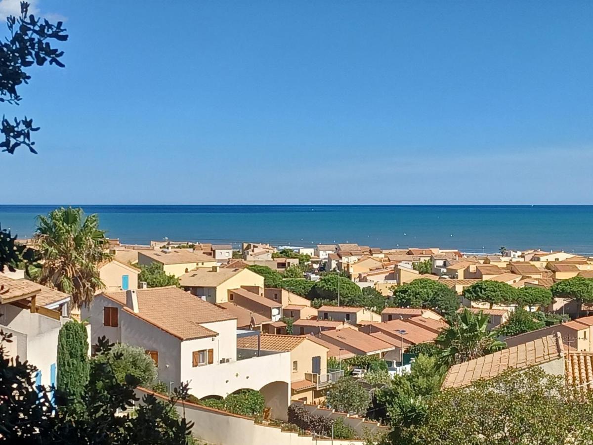Plain-Pied, Terrasse, Piscine, Pleine Vue Mer, Plage A 6' A Pied, Parking, Wifi 弗勒里 外观 照片
